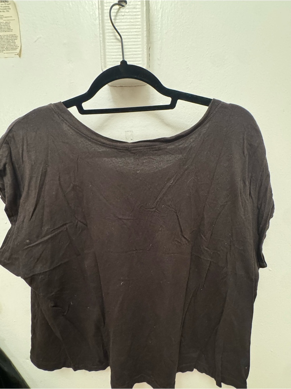 Truly Madly Deeply Black Crewneck Tee - Black - Picture 3 of 5
